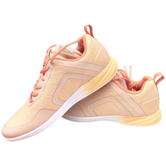 Vionic Women's Orthopedic Walking Sneakers Peach JoJo Ombre Mesh Lace Up  9.5 - Picture 1 of 7